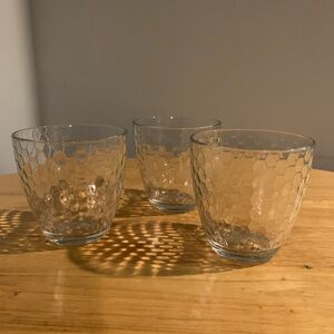 3 Circleware Honeycomb Tumblers